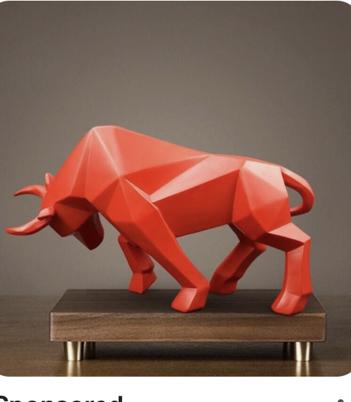 Various cubical contemporary stone animals